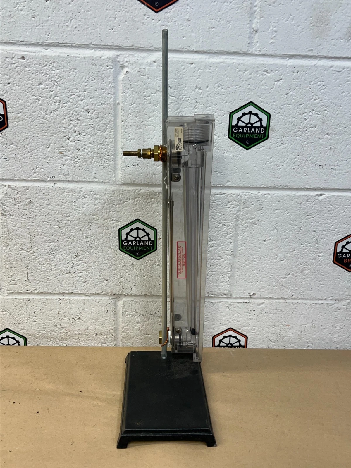 Used Dwyer RMC-103 Flow Meter, 20-200 PSI, w/ Stand