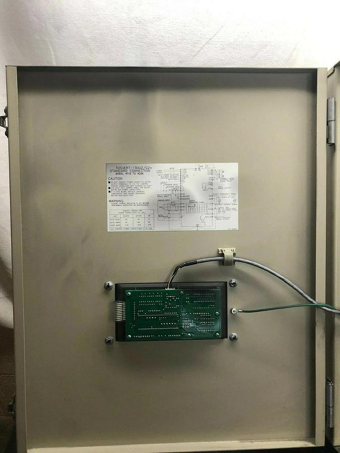 Used Toshiba Tosvert-130G2+ Transistor Inverter, 40 HP, 460 Volts