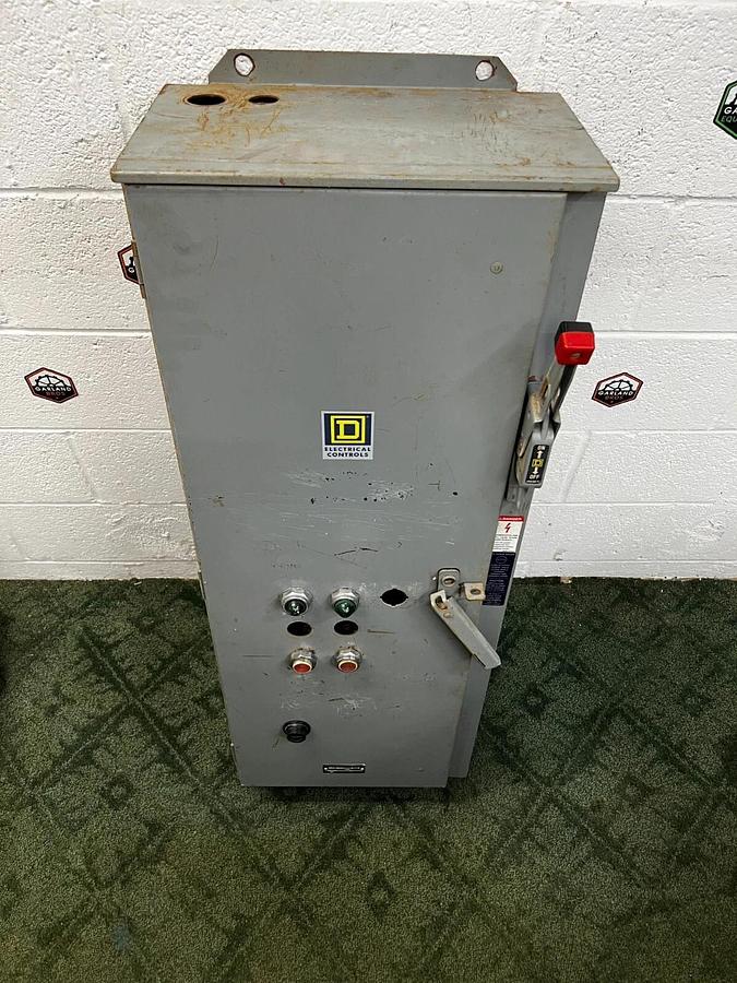 Used Square D SEA23 Combo Starter Class 8538 Series C 100 Amp 600 Volts