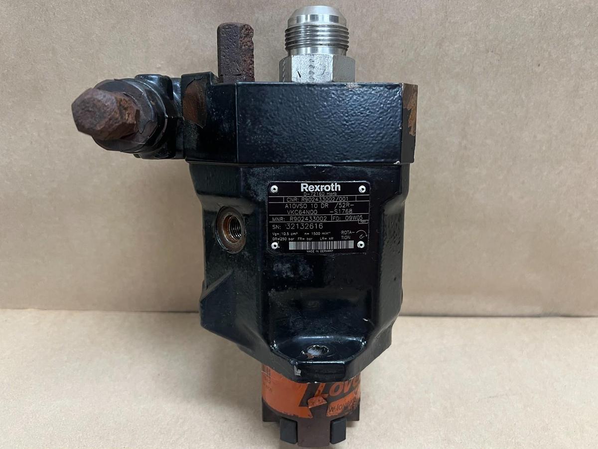 Used Rexroth A10VSO 10 DR/52R-VKC64N00 Hydraulic Axial Piston Pump