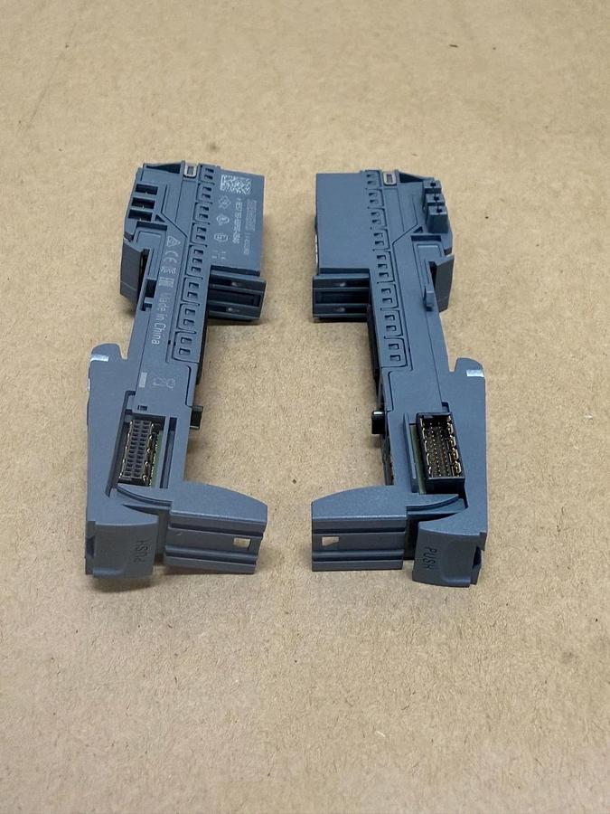 Used Siemens 6ES7 193-6BP00-0BA0 Base Unit - Lot of 2