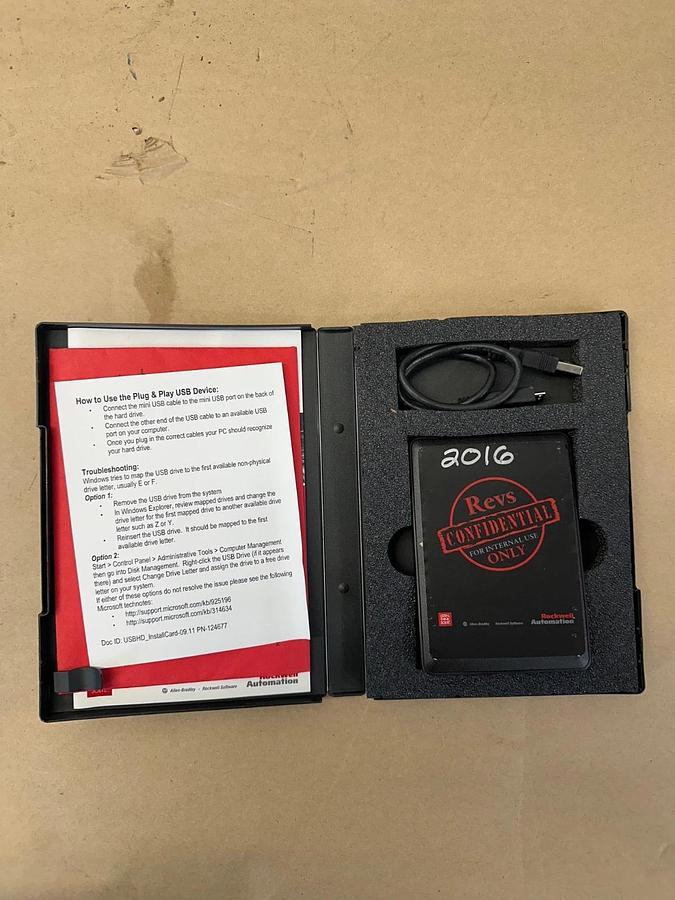 Used Rockwell Automation 9398-TKIT3C Toolkit 2016 500gb