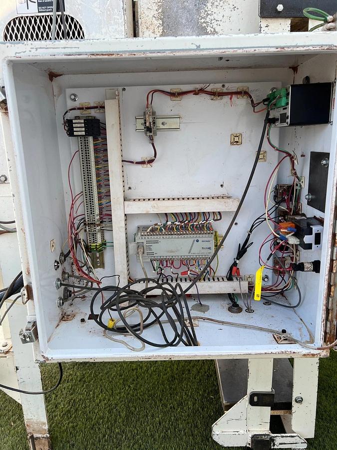 Used Taylor Products Model APV (2013) Prater Sifter, Pre-Inflator Tube, Dust Shroud