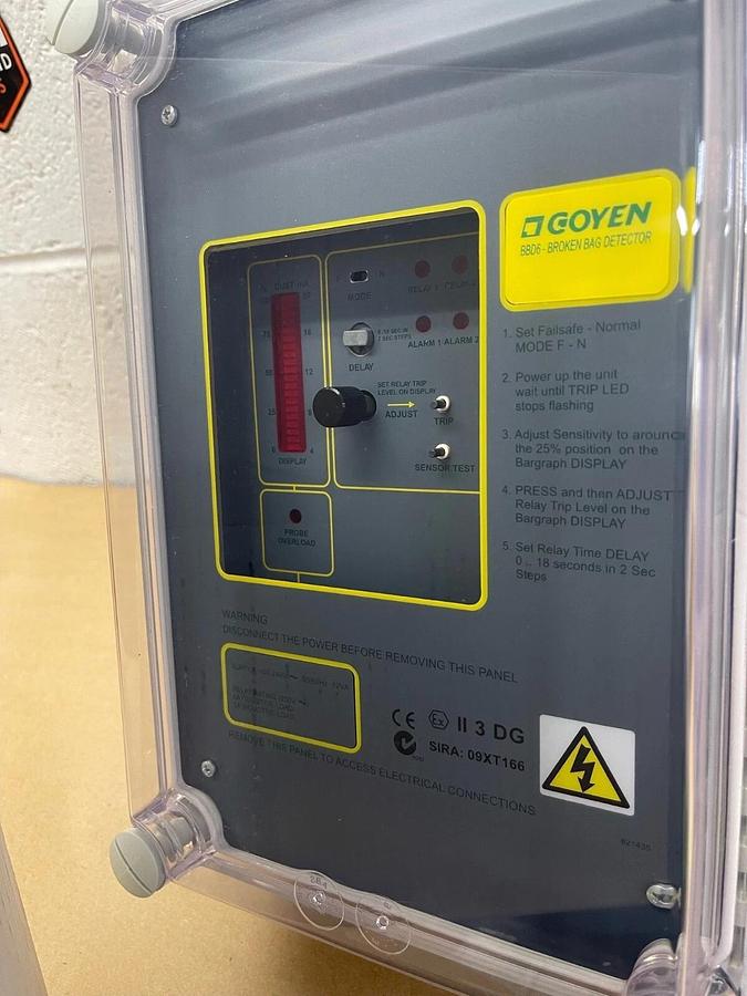 Used Goyen Mecair BBD6 Broken Bag Detector, 100-240V, 50/60Hz, 12VA