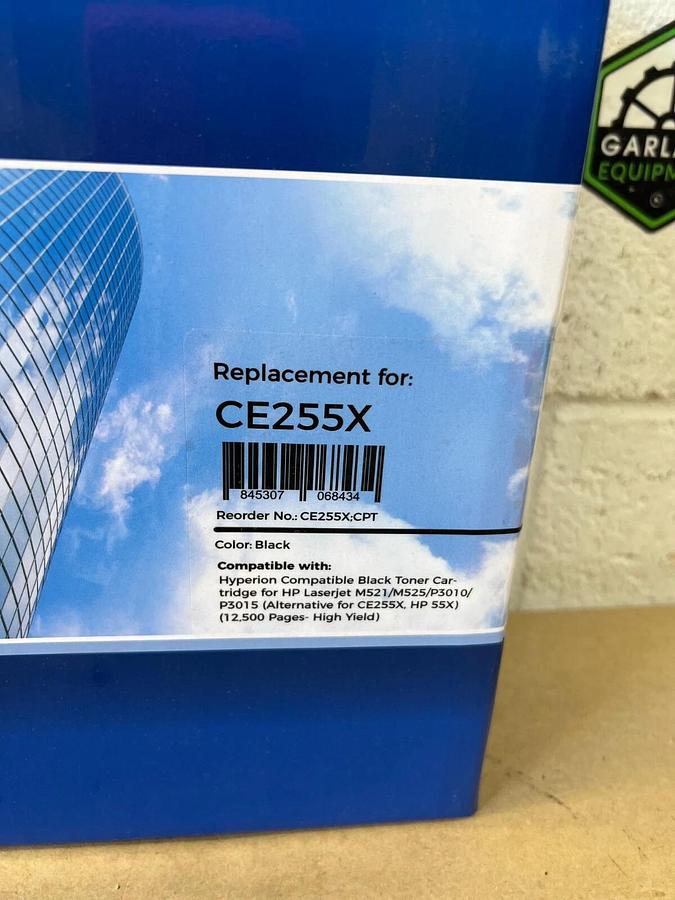 Used Hyperion CE255X Black Toner