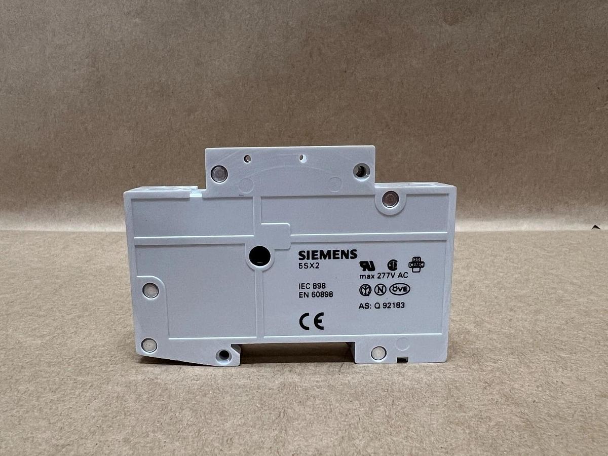 Used Siemens 5SX21 C6, C10, 230/400V Circuit Breaker - Lot of 2