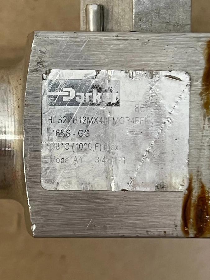 Used Parker 316SS-GG Pressure Transmitter