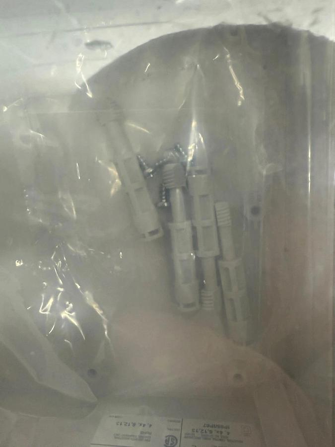 Used Nvent Hoffman 181810PCECC Polycarbonate Terminal Box, Clear Cover *NEW*