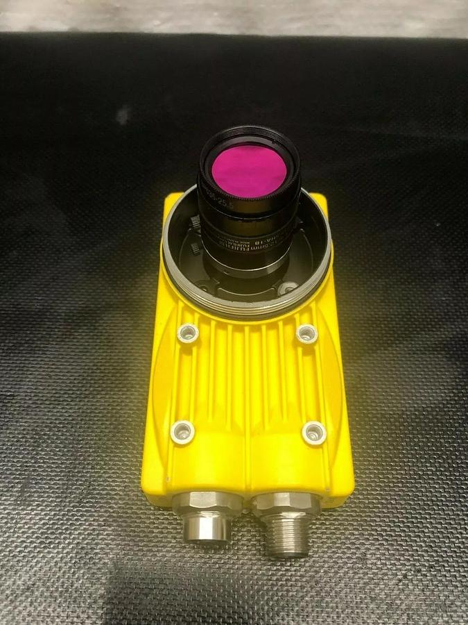 Used Cognex IS5100-11 Insight Vision Camera w/ Funjinon HF12.5HA-1B Lens & Lens Cover