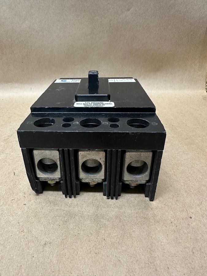 Used Challenger CD3100 100A 3 Pole Circuit Breaker