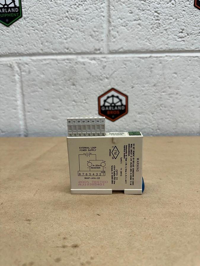Used Opto 22 SNAP-AOA-23 Analog Module, Dual Channel