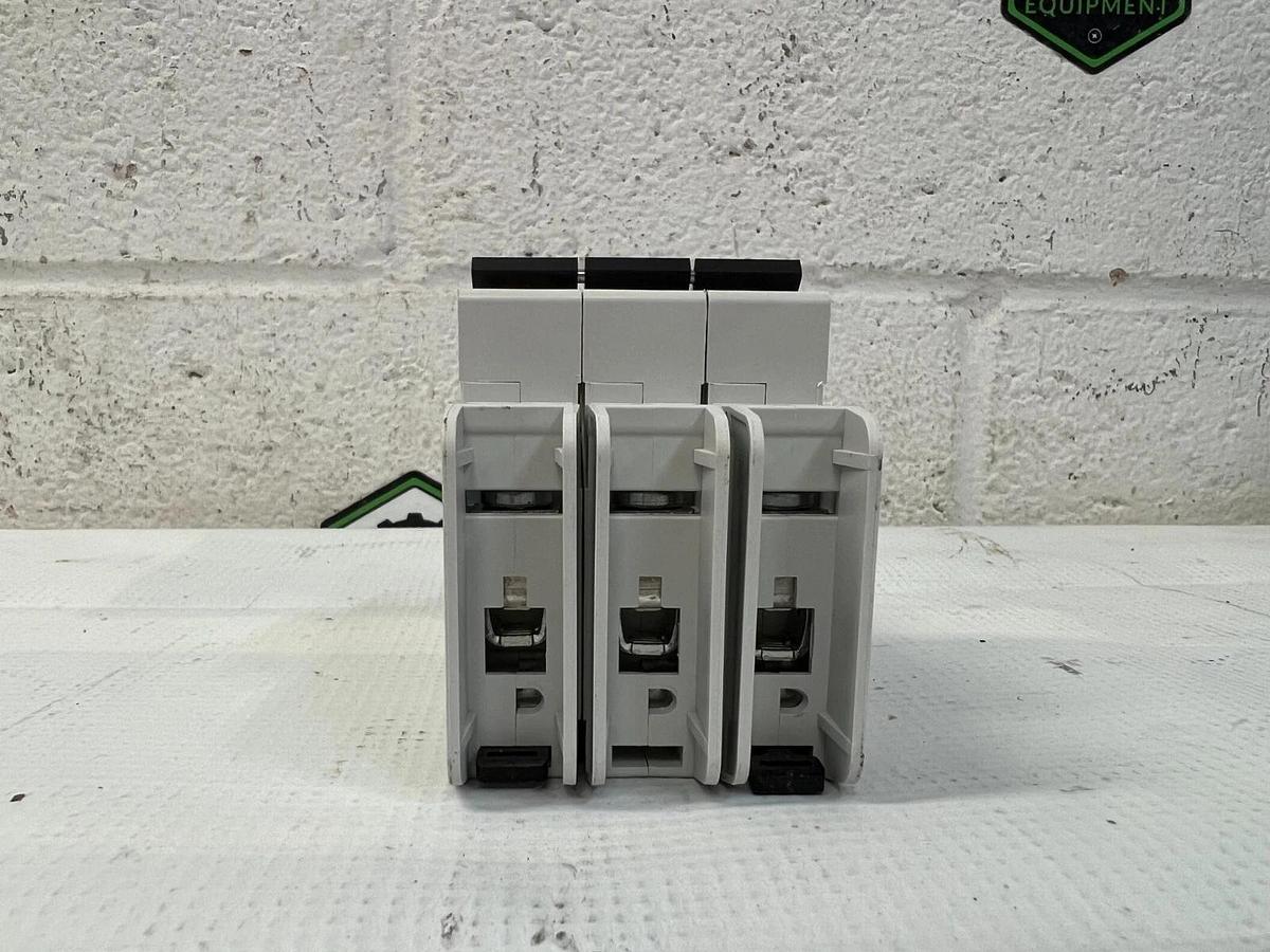 Used Eaton FAZ-C10/3-NA Miniature Circuit Breaker, 10 Amp, 3 Pole