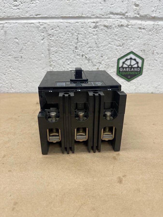 Used Westinghouse FB3015L Circuit Breaker, 15 A, 600 VAC, 3-Pole