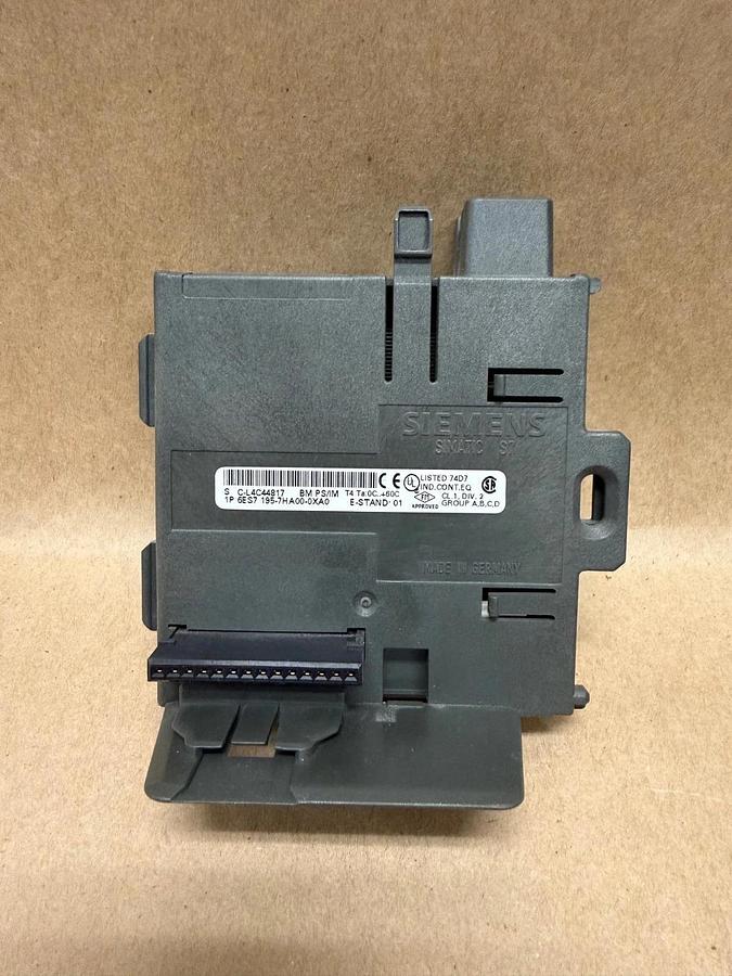 Used Siemens 195-7HA00-0XA0 SIMATIC S7 Bus Module - Lot of 3