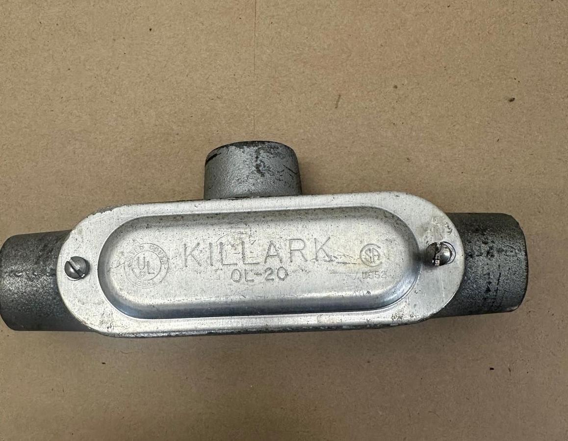 Used Killark O-Z/Gedney T-75 3/4” T Conduit