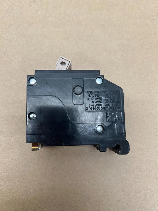 Used Eaton M1641 2 Pole Circuit Breaker, 30A - Lot of 2