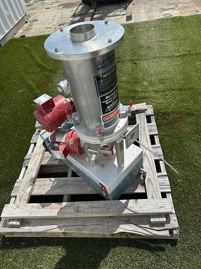 Used Acrison, Inc. 406-5-10-170-00-BC/2 Feeder, Marathon 1/4Hp Motor @ 1725RPM