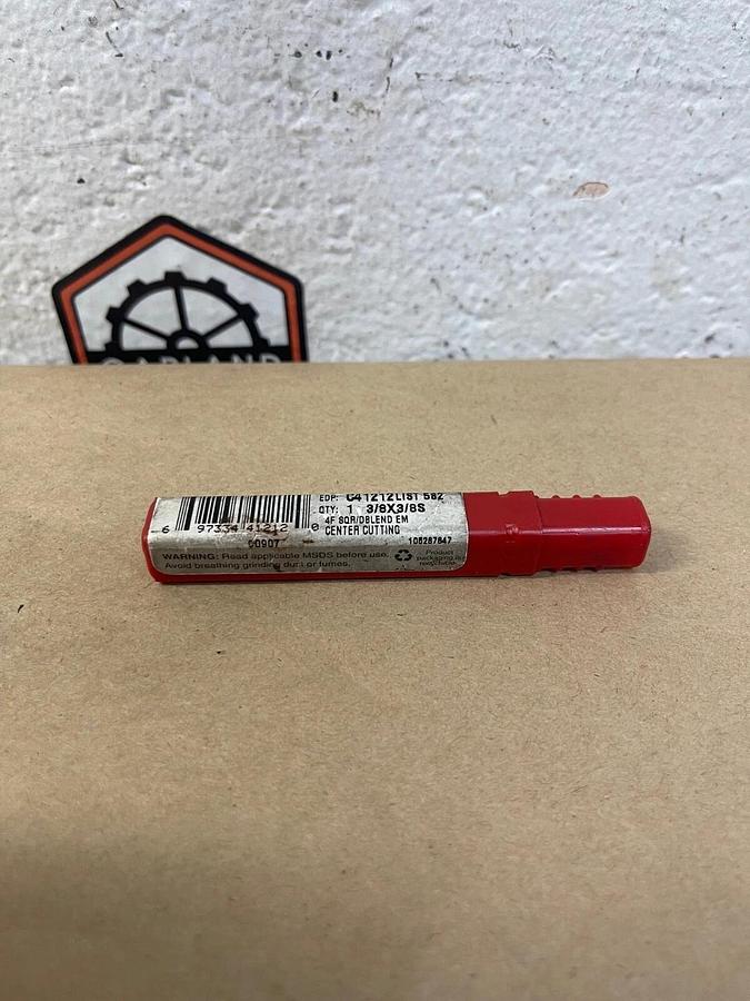 Used Cleveland Twist Drill C4 1212 Center Cutting, LIST 582, 3/8x3/8 S