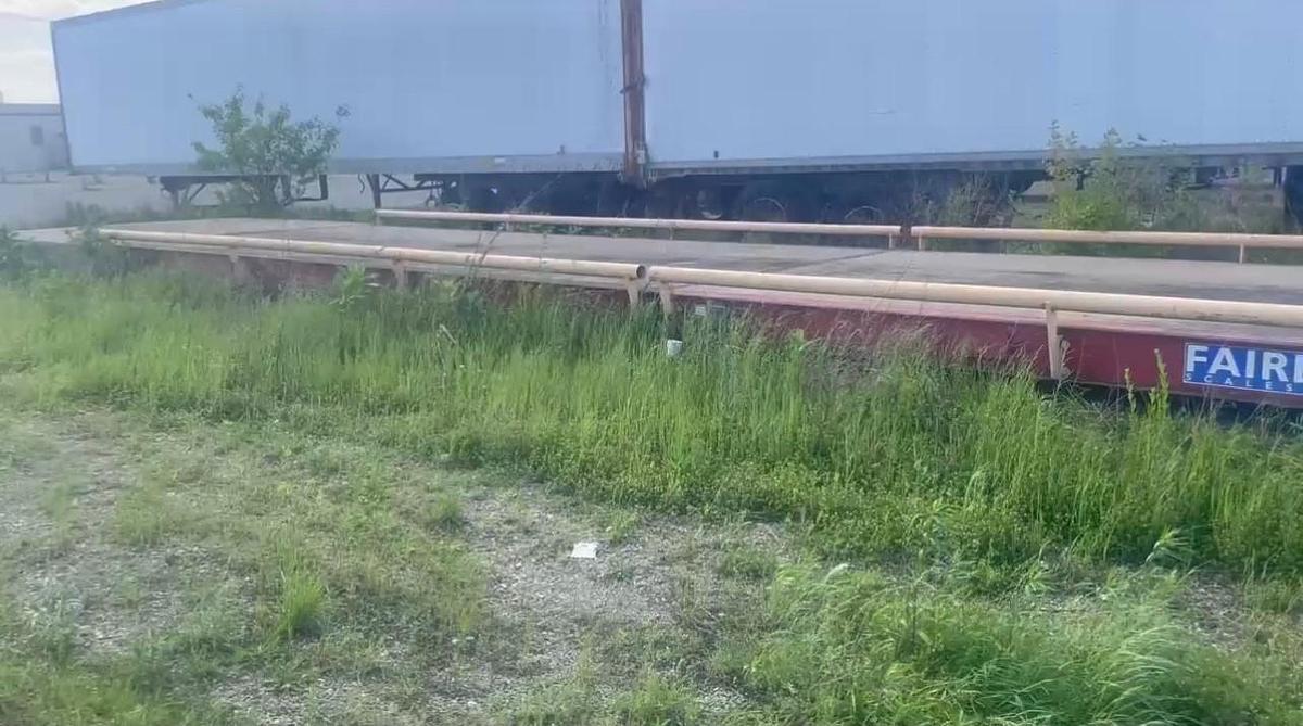 Used Fairbanks Truck Scale w/ Controls, 70' x 10' Concrete Tops, 120 Ton Capacity