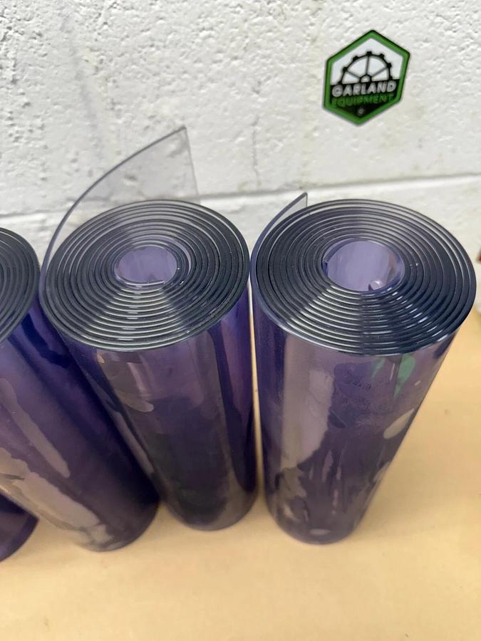 Global Industrial 786CP3 Replacement Strips, Clear for Curtain Doors 12"x10'