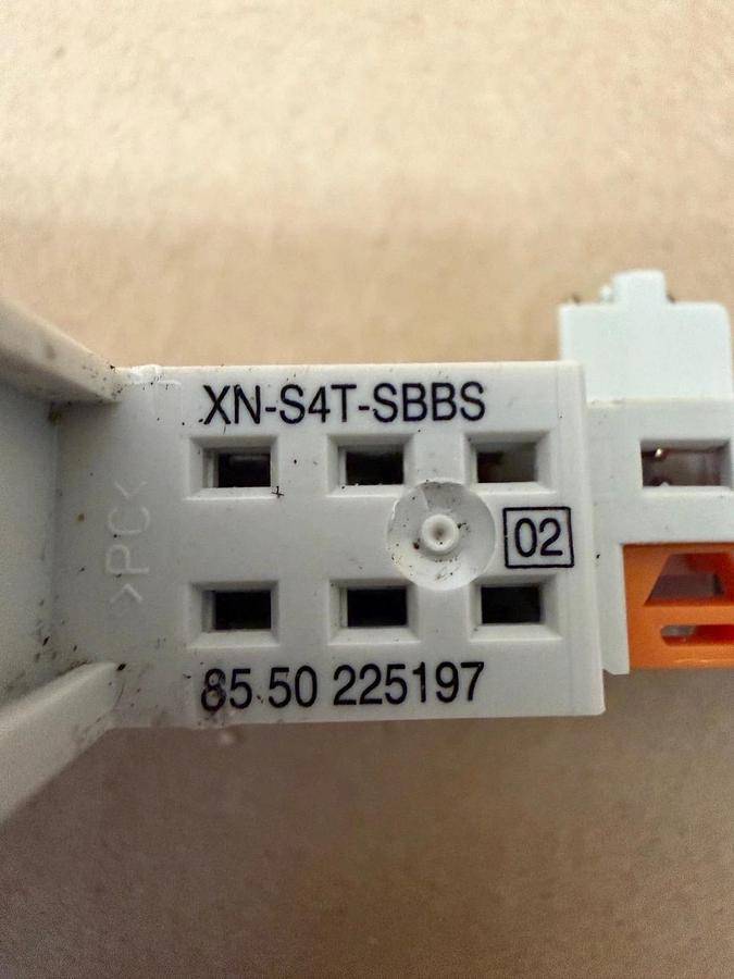 Used Eaton XN-S4T-SBBS Spring Loaded Terminal