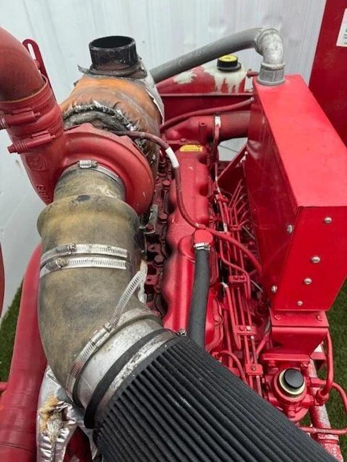Used Clarke’s JW6HUF60 Stationary Fire Pump Engine Driver w/ Firetrol Controller