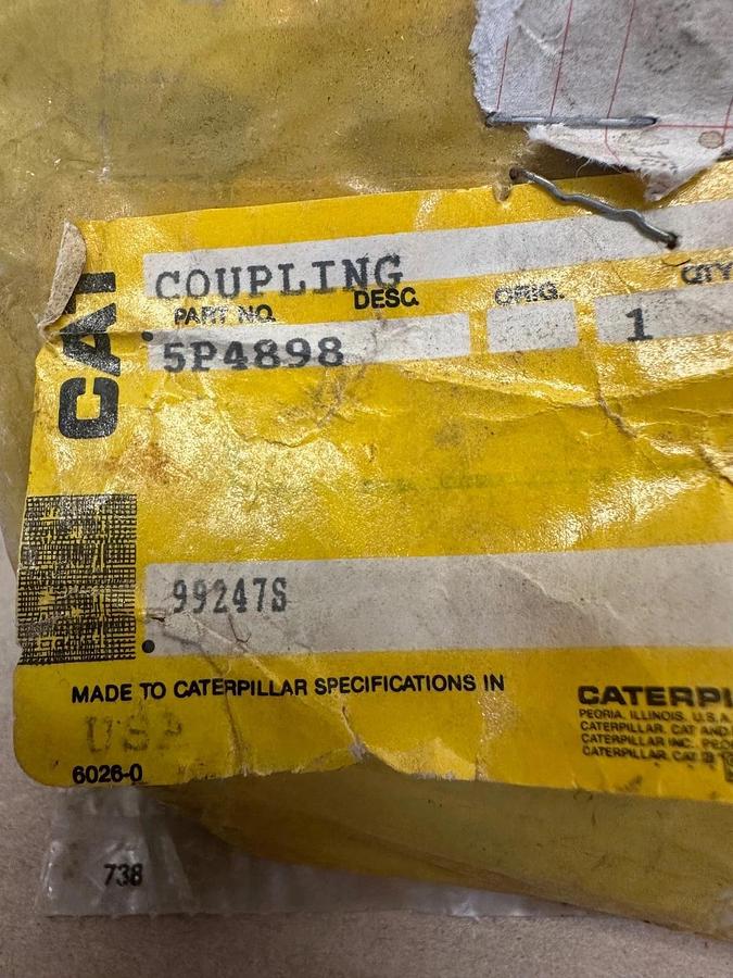 CAT 5P-4898 Coupling *NEW*