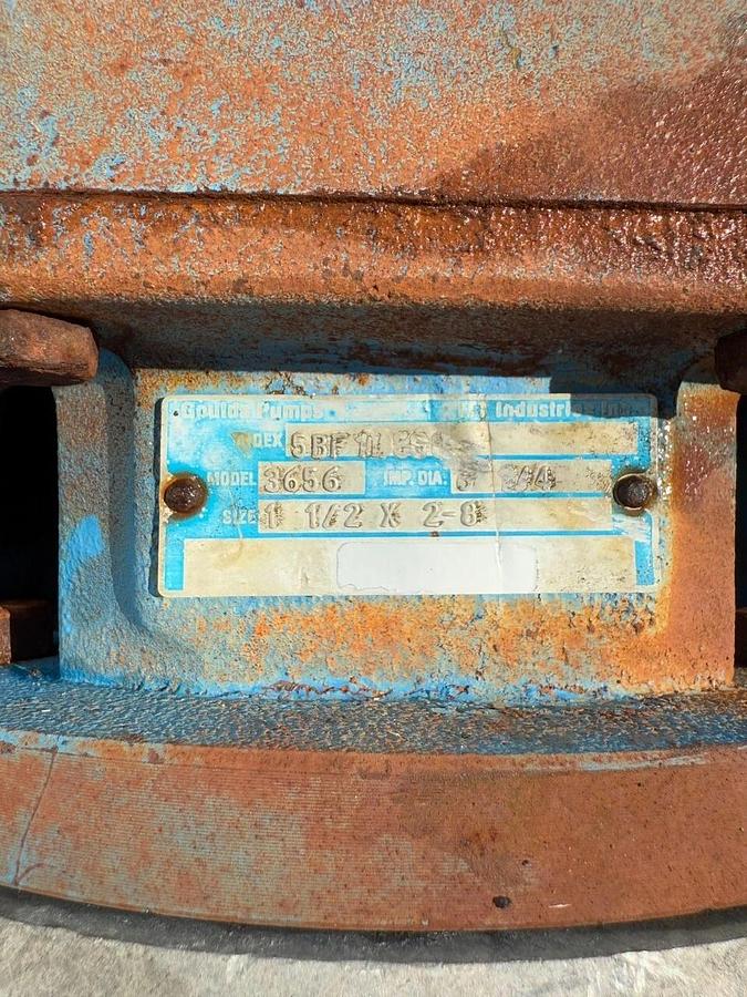 Used Baldor JMM3711T Industrial Motor, 10HP, 3450RPM, 230/460V, 3Ph, 215JM Frame 60Hz