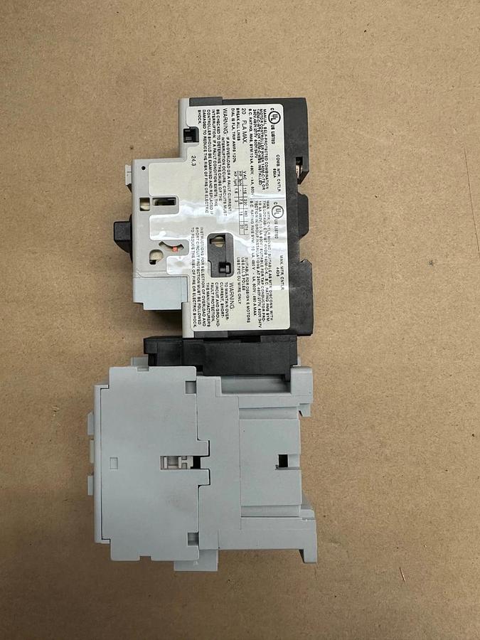 Used Allen Bradley 190E-DND2-CC20S Ser B Economy Starter with Contactor *NEW*
