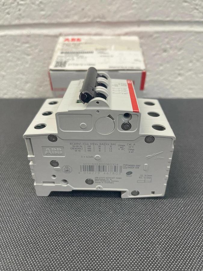 Used ABB S 203-C10 Cable Protection Switch