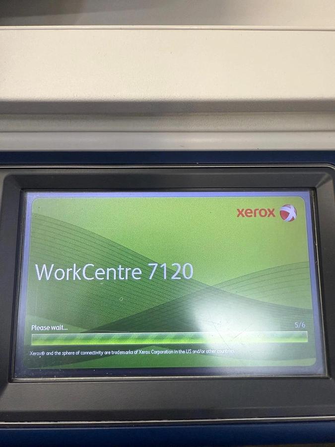 Used XEROX Workcentre 7120 Color Laser Copier Scanner Printer 20 PPM