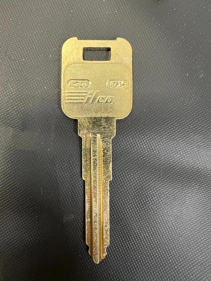 Used Ilco MZ13, MZ16, MZ27, MZ19 Assorted Key Blanks for Mazda Models - Lot of 38