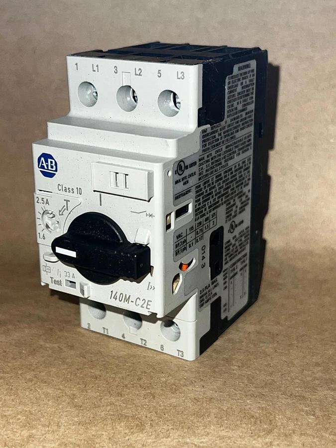 New - open box Allen Bradley 140M-C2E-B25 Motor Protector Circuit Breaker 1.6-2.5A *NEW*