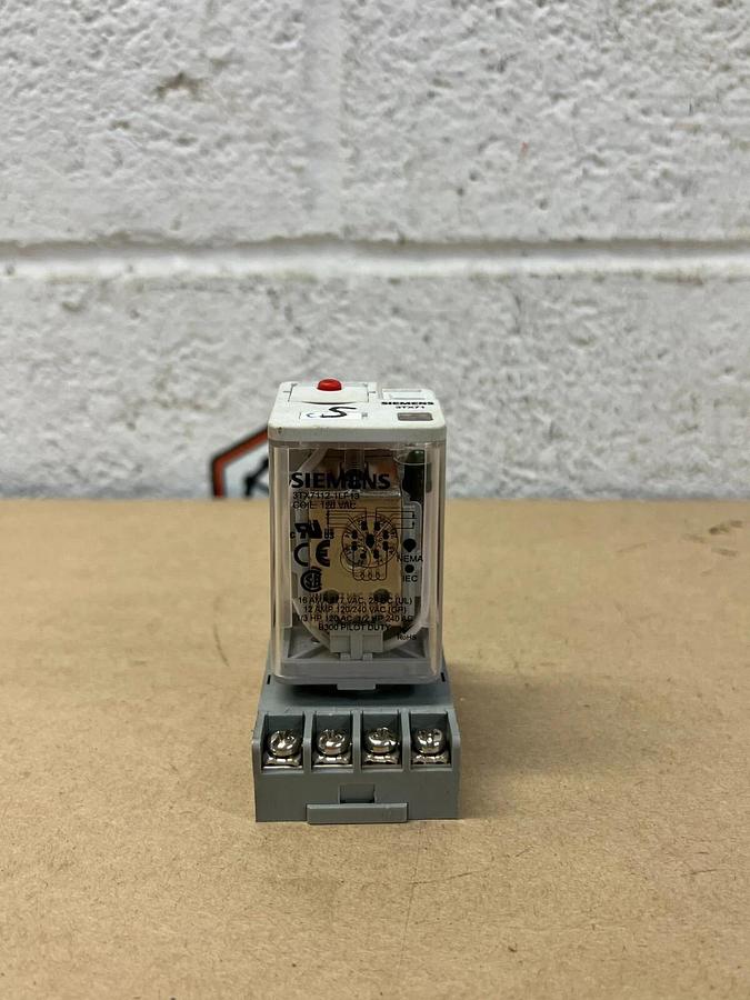 Used Siemens 3TX7112-1LF13 Coil w/ Base Unit