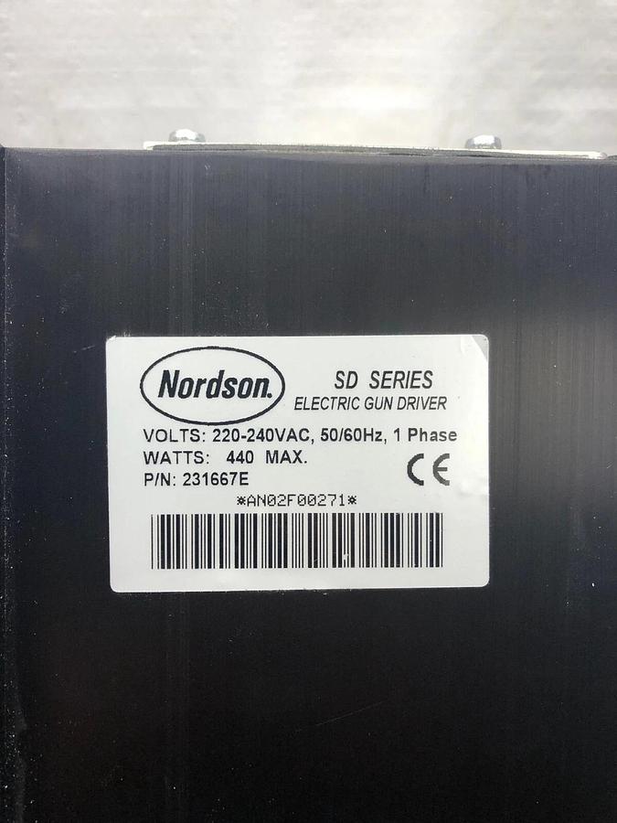 Nordson 231667E, SD Series Electric Gun Driver w/ Manual