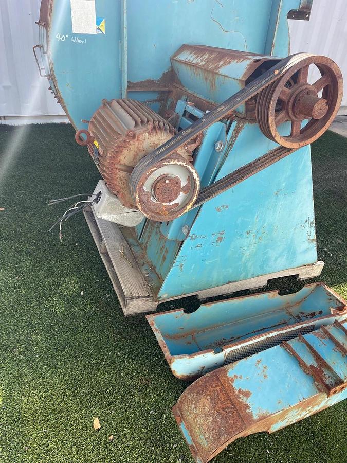 Used Twin City Fan & Blower Co 923 RBO-SW CW Horizontal Blast, 50Hp, 1760RPM, 575V