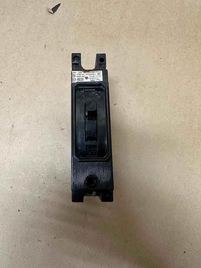 Used ITE EE1-H020 20A 1 Pole Circuit Breaker