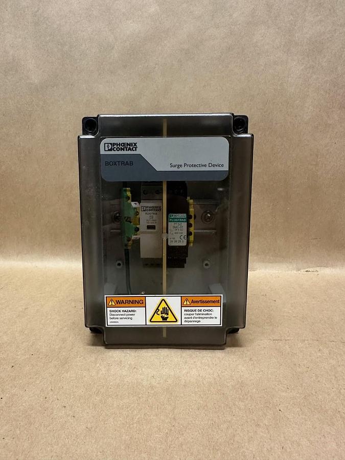 Used Phoenix Contact BXT-4XP-SEC-T3-120+2X2-24AC Surge Protection Device