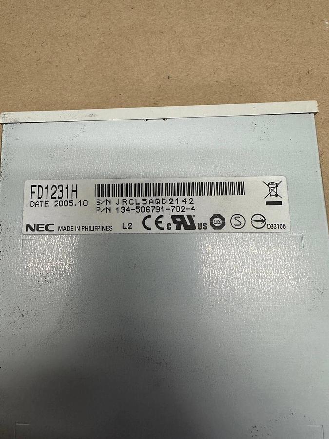 Used NEC 134-506791-702-4 Floppy Disk Drive
