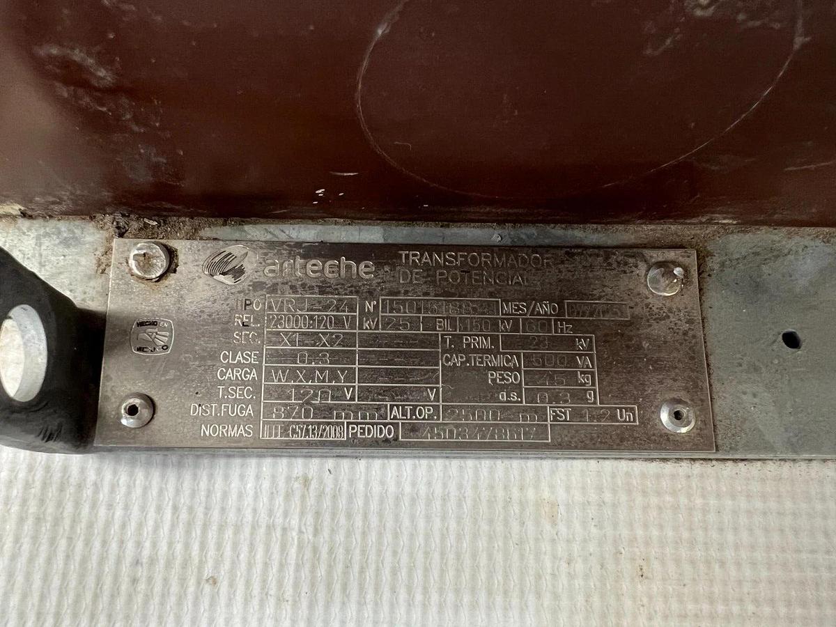 Used Arteche VRJ-24 Outdoor Voltage Transformer