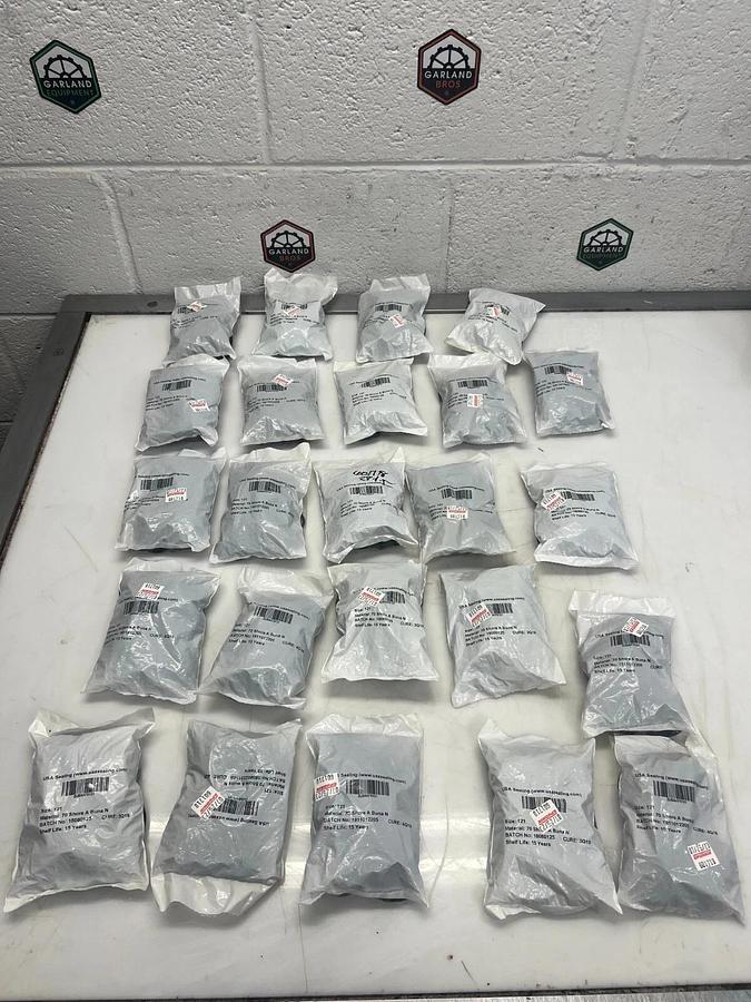 Used Spudnik 601718 Size 121 O-Ring 24 Packs (100 Pcs Per Pack) 2,400 Pcs Per Lot