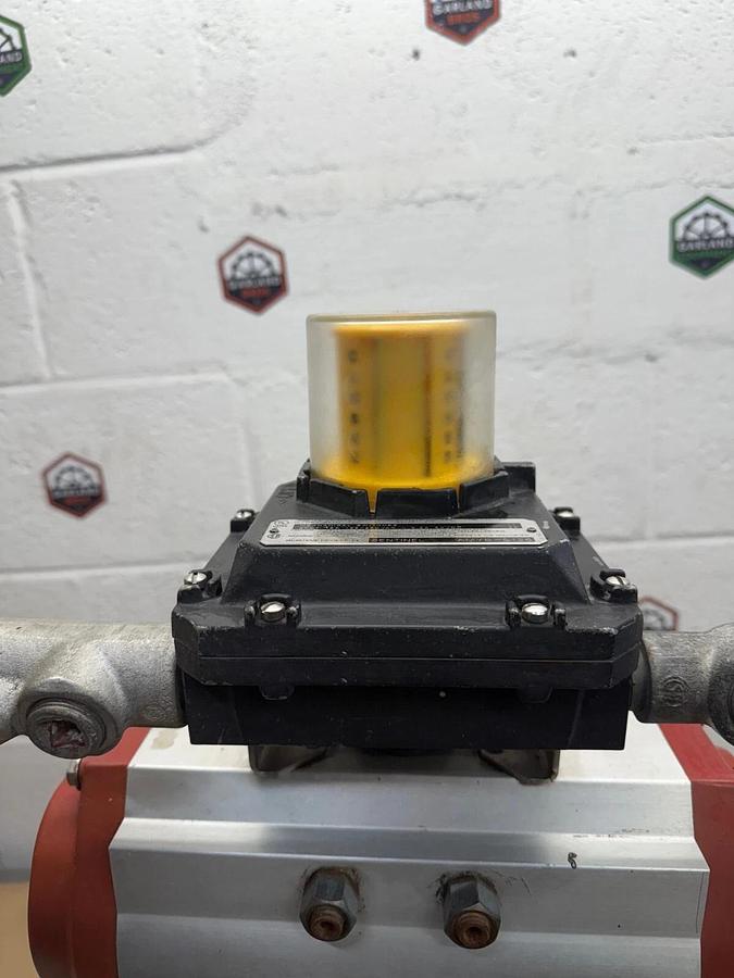 Used Bray Controls 92-1280-11305-532 Pneumatic Actuator Butterfly 6” Valve, 140 PSI