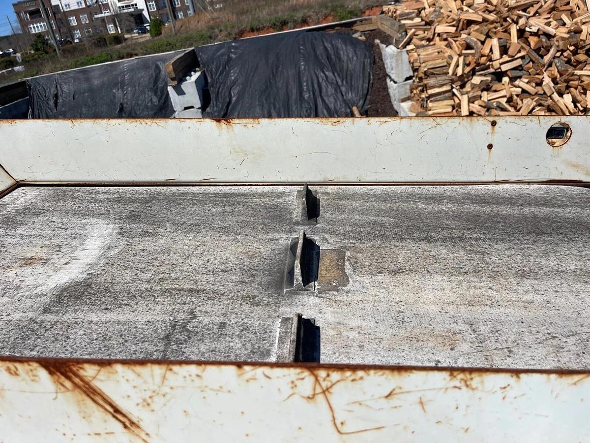 Used Conveyor Belt W:29” L:281” L Shape Cleated Incline Conveyor, Baldor 1HP, 1760RPM