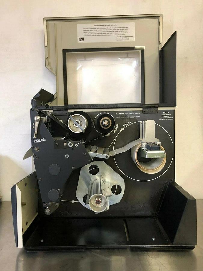 Used Zebra 140xiII Thermal Label Printer with Power Cord