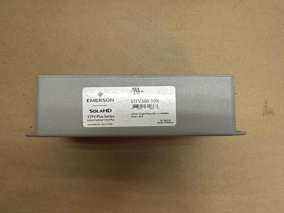 Used Emerson SolaHD STFV30010N Active Tracking Filtration *NEW*