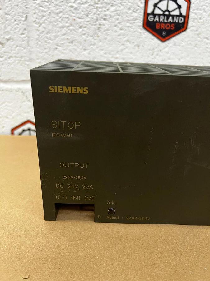 Used Siemens 336-2BA00 SITOP Power Supply 50/60Hz