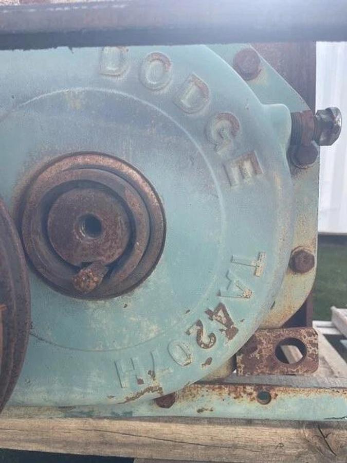 Used Dodge TA4207H9 Speed Reducer, Ratio 9.23:1 w/ North American Elec 25HP, 1760 RPM