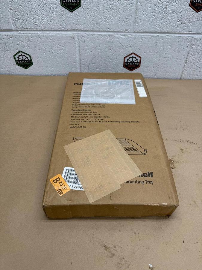 Used PYLE PLRSTN14U Server Rack Shelf, Universal Device Mounting Tray *FACTORY SEAL*
