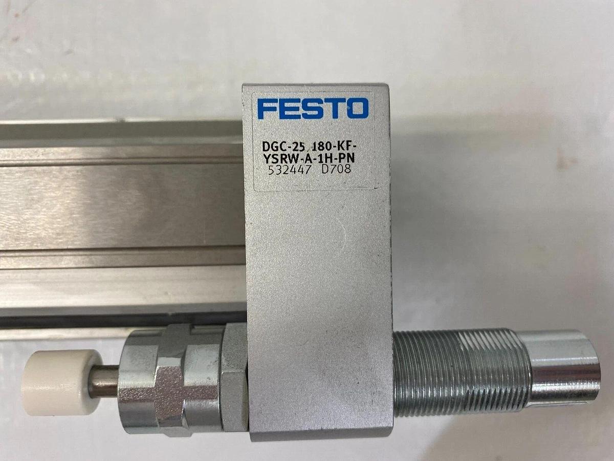 Used Festo DGC-25-180-KF-YSRW-A-1H-PN Linear Drive