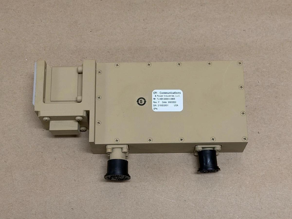 Used CPI TLNB12000X.0005 KU-Band Low-Noise Block Downconverter